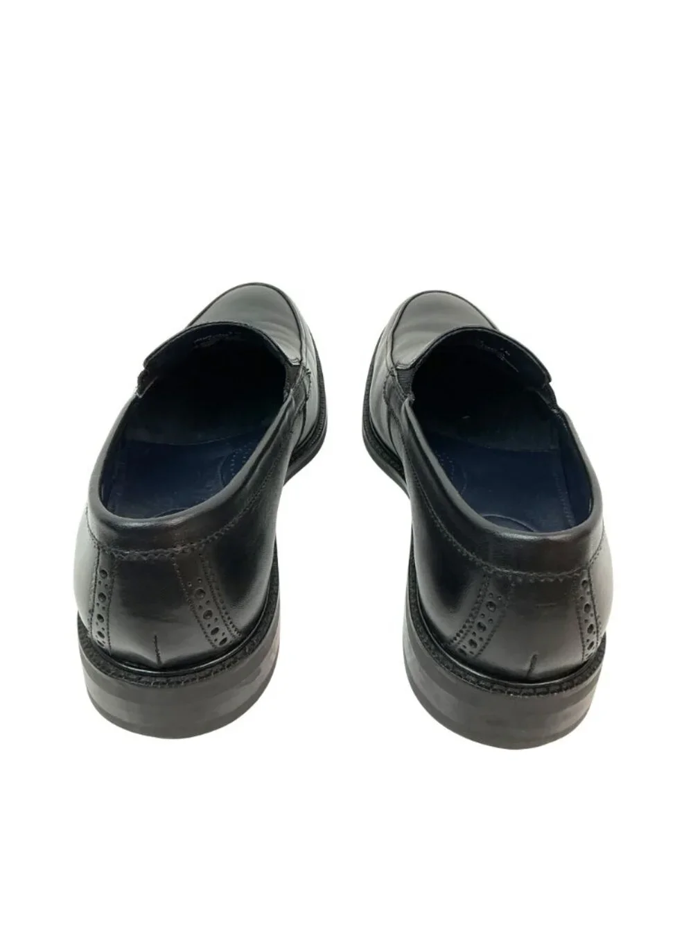 Cole Haan Buckland Venetian Loafer Leather Slip-On Dress Shoes Mens 9 M Black C2